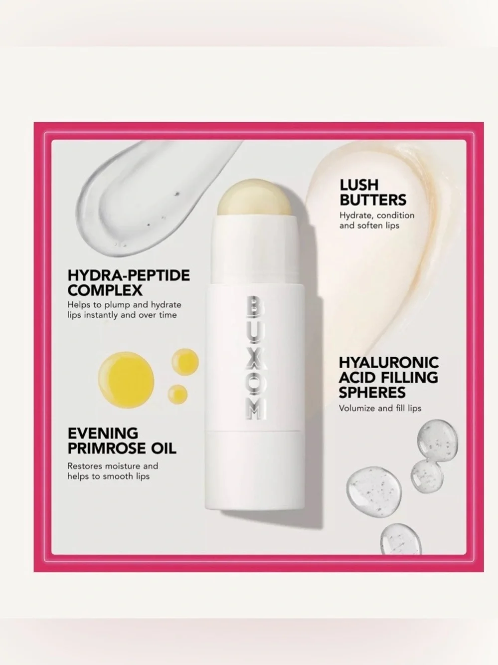 Buxom Hydrating Lip Balm Stick